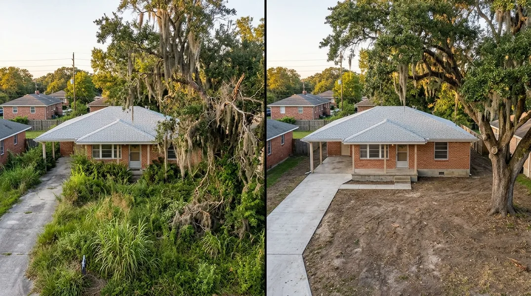 Result tree service in New Orleans - New Orleans Tree Service