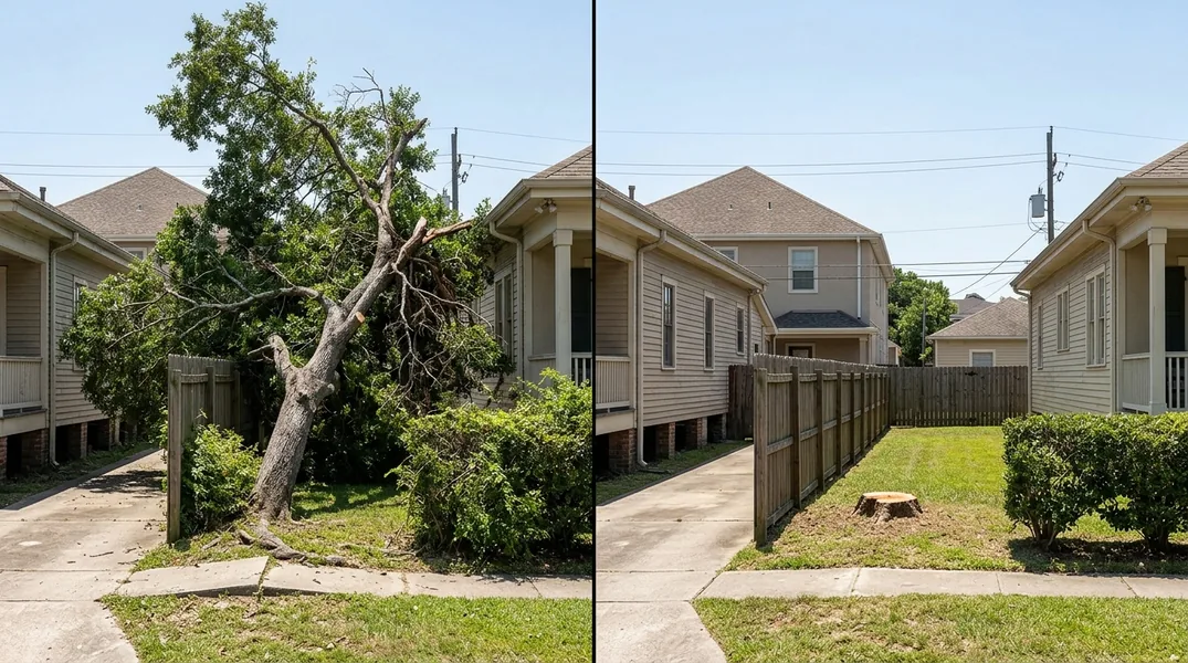 Result tree service in New Orleans - New Orleans Tree Service