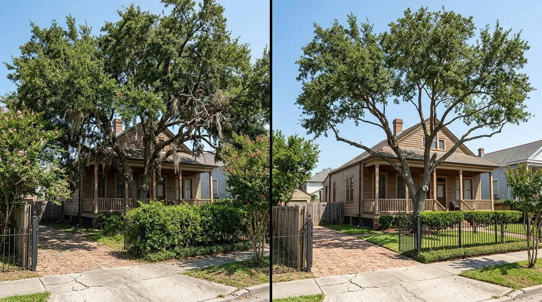 Result tree service in New Orleans - New Orleans Tree Service