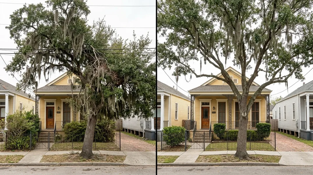 Result tree service in New Orleans - New Orleans Tree Service