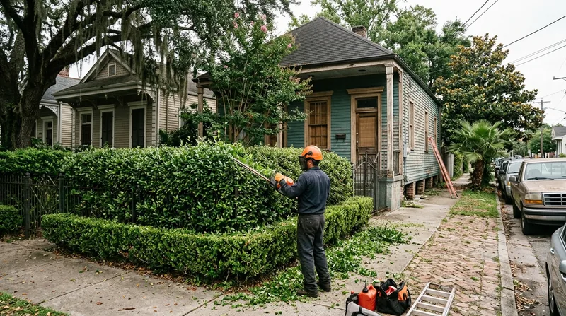 Hedge Trimming & Shrub Care New Orleans